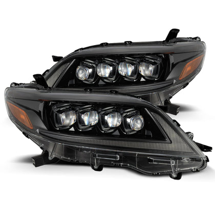 AlphaRex NOVA For 2011-2020 Toyota Sienna LED Projector Headlights Alpha-Black