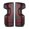 AlphaRex (PRO-Series) 2019-2022 Chevrolet Silverado 1500 LED Tail Lights - Red Smoke