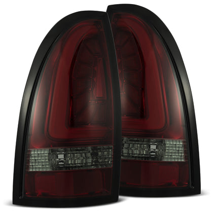 2005-2015 Toyota Tacoma PRO-Series LED Tail Lights Red Smoke