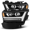 AlphaRex LUXX For 2019-2022 Ram 1500 LED Projector Headlights Black