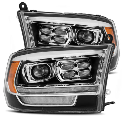 AlphaRex LUXX For 2009-2018 Dodge Ram LED Projector Headlights Black