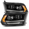 AlphaRex LUXX For 2009-2018 Ram LED Projector Headlights Alpha-Black