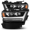 19-22 Ram 1500 PRO-Series Projector Headlights Jet Black + Converter