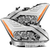 08-13 Infiniti G37/14-15 Q60 Coupe MK II NOVA-Series LED Projector Headlights Chrome
