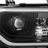 Projector Headlights Lamps For 07-17 Toyota Tundra Sequoia Pro Alpha Black