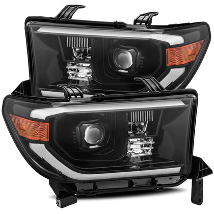 Projector Headlights Lamps For 07-17 Toyota Tundra Sequoia Pro Alpha Black