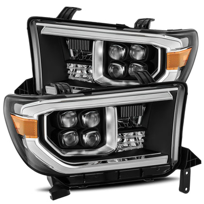 LED Projector Headlight For Toyota 08-17 Sequoia 07-13 Tundra Nova Black Housing