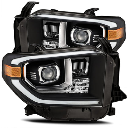 14-21 Toyota Tundra LUXX-Series LED Projector Headlights Black