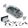 2.4G WIRELESS COLOR VIDEO TRANSMITTER AND RECEIVER FOR THE VEHICLE BACKUP CAMERA