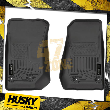 Husky Liners 18041 WeatherBeater Floor Liner Fits 14-18 Wrangler (JK)
