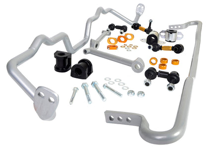 For 2010-2014 Subaru Suspension Stabilizer Bar Kit Front and Rear