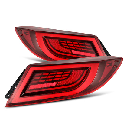 21-24 Toyota GR86/Subaru BRZ LUXX-Series LED Tail Lights Vivid Red