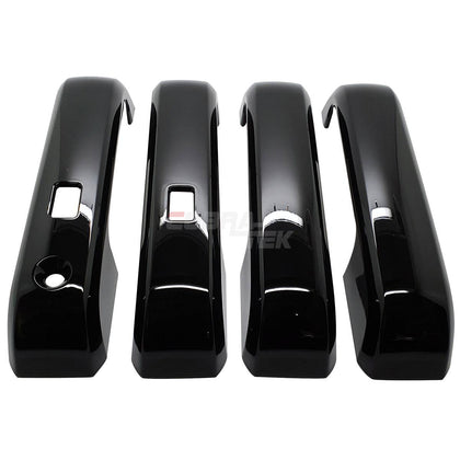 2015-2020 Ford F150 - Black 2d Door Handle Cover With 1 Keyhole, With 2 Smart Key (A,C,D,D)