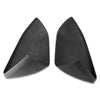 2015-2020 Ford Mustang - Real Carbon Fiber Side View Mirror Cover (W/O Turn Signals) Matte Black