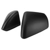 2015-2020 Ford Mustang - Real Carbon Fiber Side View Mirror Cover (W/ Turn Signals) Matte Black