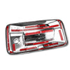 2014-2019 Chevrolet Silverado - Chrome Tailgate Handle Cover W/ Keyhole (With Camera Cutout 3 Pcs)