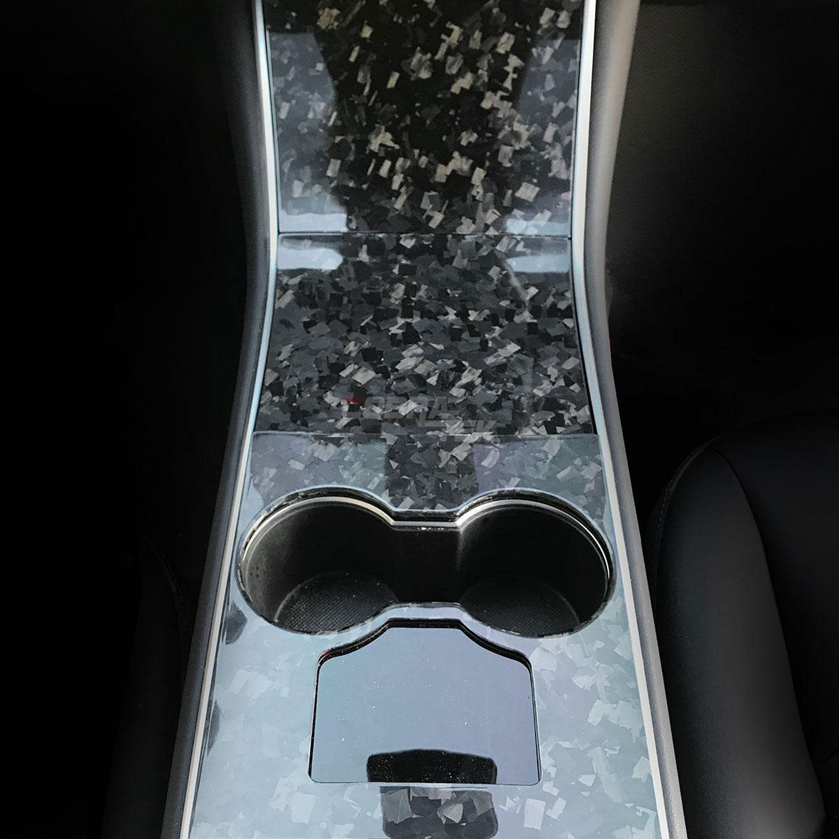 2018-2020 Tesla Model 3 / Y - Forged Carbon Fiber Center Control Trim