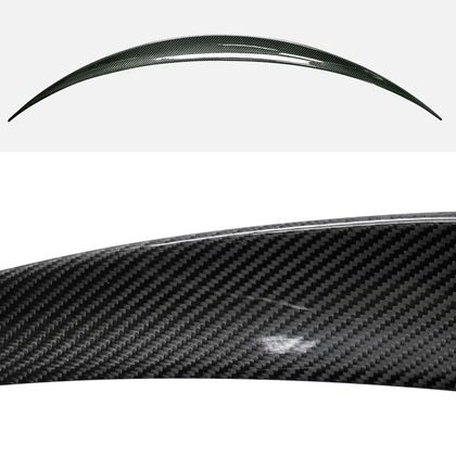 2020-2022 Tesla Model Y - Dry Carbon Fiber Rear Spoiler - Gloss Black