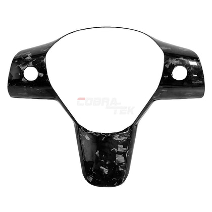 2018-2022 Tesla Model 3 / Y -  Forged Carbon Steering Wheel Cover (1pc)
