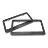 Black Carbon Fiber License Plate Frame (USDM) - 2 Pieces