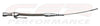 For 1962-1969 Ford 302 Stainless Braided Billet Handle Flexible Dipstick Natural