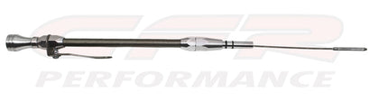 For 86-95 Ford 5.0L Stainless Braided Billet Handle Flexible Dipstick Natural