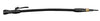 Black Billet Handle Stainless Steel Braided Dipstick For 1969-85 Ford 5.8L 351W