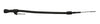 Black Billet Handle Stainless Braided Flexible Dipstick For Chevy LS Truck