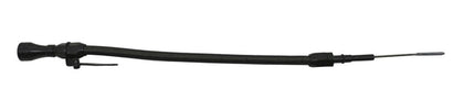 STAINLESS BRAIDED For Chevy LS TRUCK BILLET HANDLE FLEXIBLE DIPSTICK - BLACK
