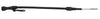 For 1956-1990 Chevy BB Stainless Steel Braided Billet Handle Flexible Dipstick