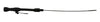 For 1957-1979 Chevy Small Block Braided Flexible Engine Oil Dipstick Black