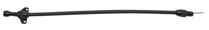 STAINLESS GM 4L60E FIREWALL MOUNT FLEXIBLE TRANSMISSION DIPSTICK - BLACK