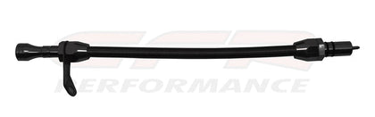 STAINLESS For Chevy-GM TURBO TH-350 BELL HOUSING MOUNT FLEXIBLE TRANS. DIPSTICK