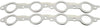 Steel Exhaust Manifold Gasket For 97-19 Chevy LS 4.8L 294 5.3L 325 350 5.7L 6.0L