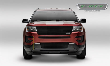 T-Rex Grilles 25664B Billet Series Bumper Grille Fits 16-17 Explorer
