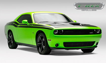 T-Rex Grilles 25419B Billet Series Bumper Grille Fits 15-22 Challenger