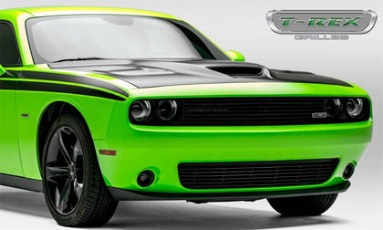 T-Rex Grilles 25419B Billet Series Bumper Grille Fits 15-22 Challenger