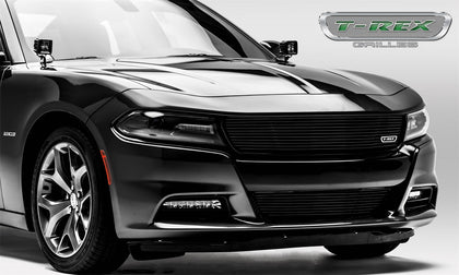 T-Rex Grilles 6224761 Laser Billet Series Bumper Grille Fits 15-22 Charger
