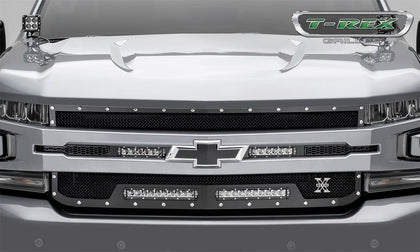 T-Rex Grilles 6311261 Torch Series LED Light Grille Fits 19-22 Silverado 1500