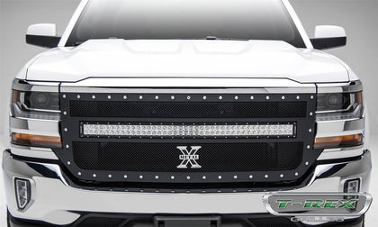 T-Rex Grilles 6311271 Torch Series LED Light Grille Fits 16-18 Silverado 1500