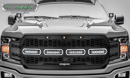 T-Rex Grilles 6515791 Revolver Series LED Grille Fits 18-20 F-150