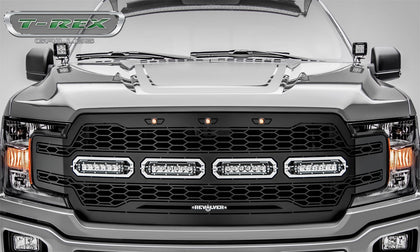 T-Rex Grilles 6515841 Revolver Series LED Grille Fits 18-20 F-150