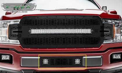 T-Rex Grilles 7325711-BR Stealth Laser Torch Series Bumper Grille Fits F-150