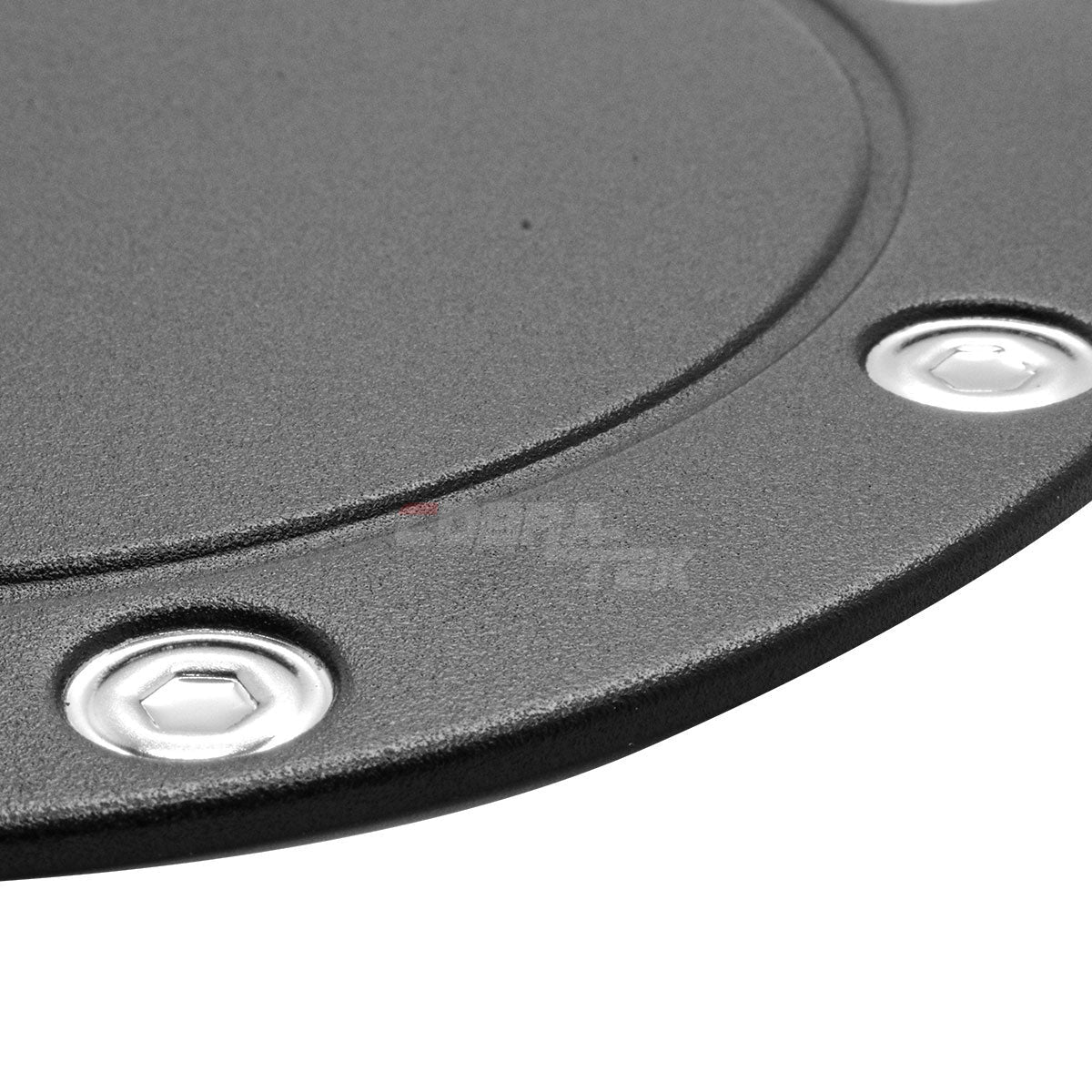 2005-2008 Ford Mustang - Black Stainless Steel Gas Door Cover