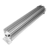 15" Finned Aluminum Transmission Cooler Single Line For Chevy Chevrolet Ford