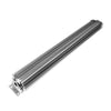 ALUMINUM UNIVERSAL 24 INCH FINNED TRANSMISSION COOLER SINGLE PASS - SILVER