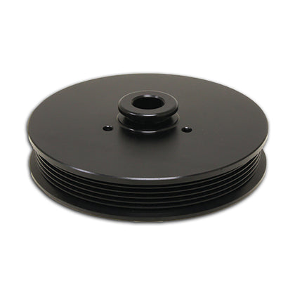 For 1979-93 Ford Mustang 5.0 Billet Power Steering Pulley - Black