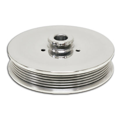 For 1979-93 FORD MUSTANG 5.0 BILLET POWER STEERING PULLEY - POLISHED