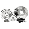 POLISHED BILLET SERPENTINE PULLEY SET FOR 1996-1998 FORD MUSTANG COBRA GT 4.6L