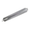 Aluminum Universal 17' Finned Radiator Overflow Tank - Silver